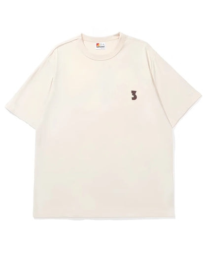 NUMBER GRAPHIC TEE W1696