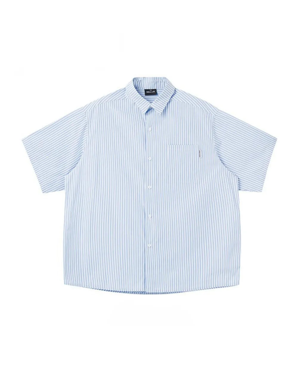 STRIPED LOOSE SHIRTS W1736