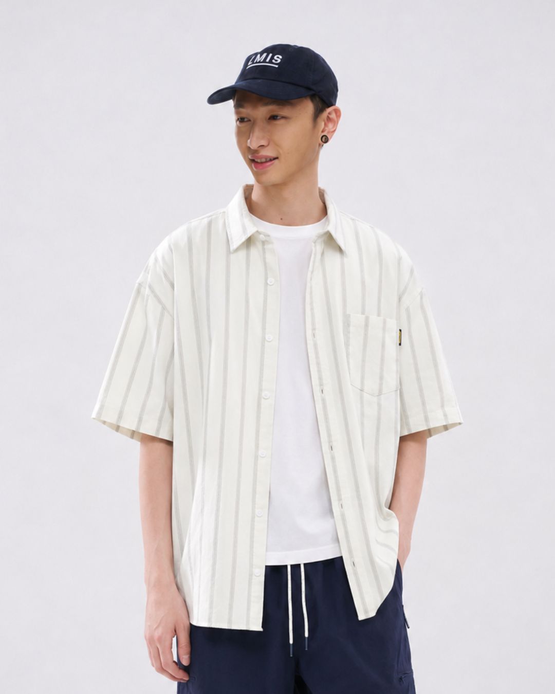 RELAX STRIPE SHIRTS W209 – WGONG