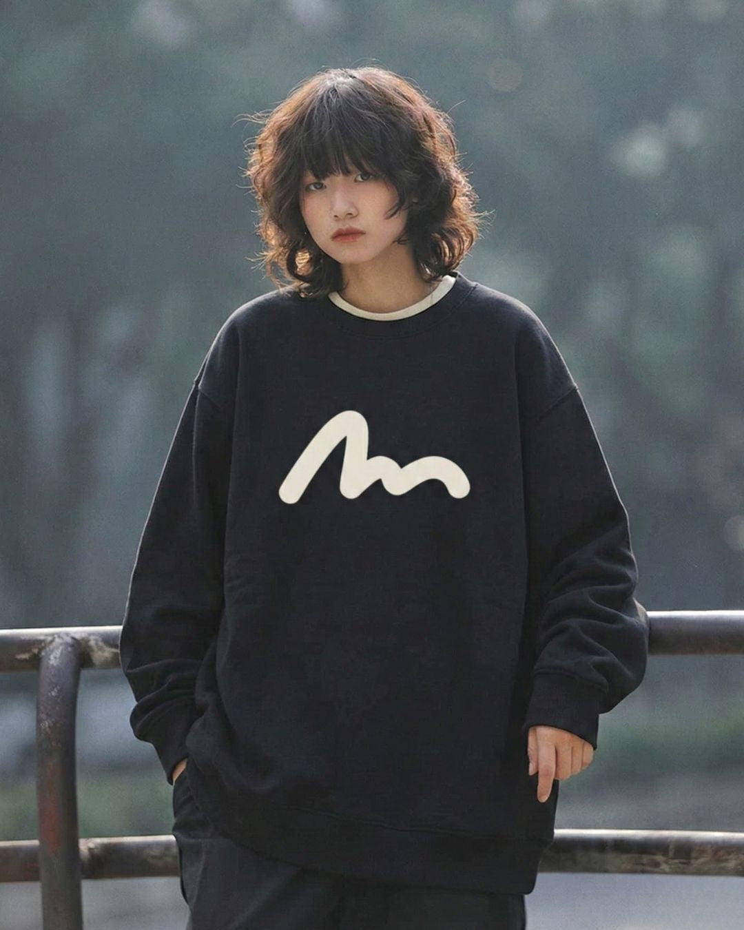 PAINT COLOR SWEAT W784