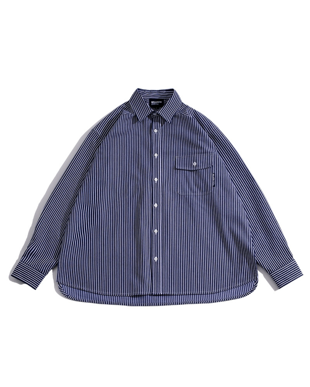 STRIPE OVERSIZED SHIRTS W1469