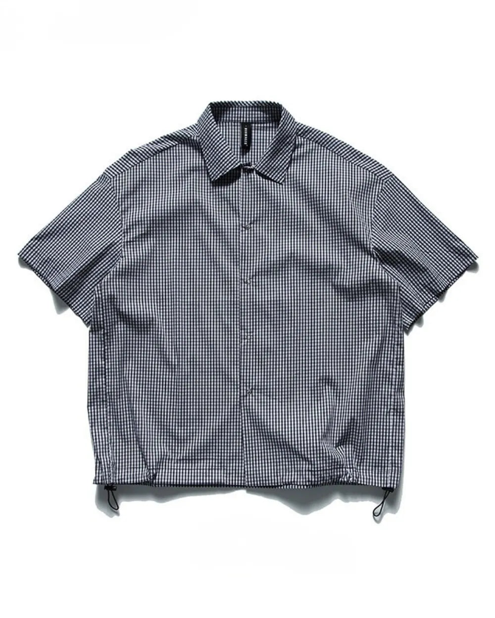 CHECKERED LOOSE SHIRT W1770