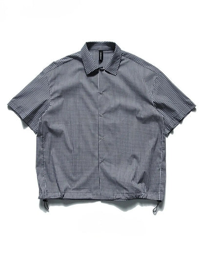 CHECKERED LOOSE SHIRT W1770
