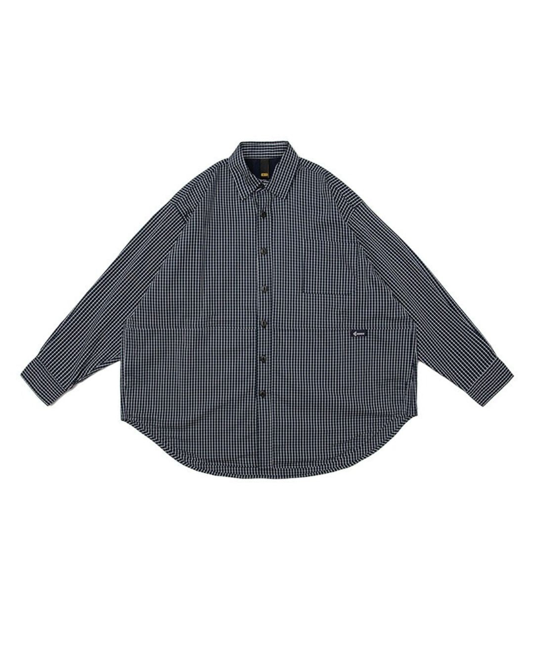 CHECK OVERSIZED SHIRTS W1594