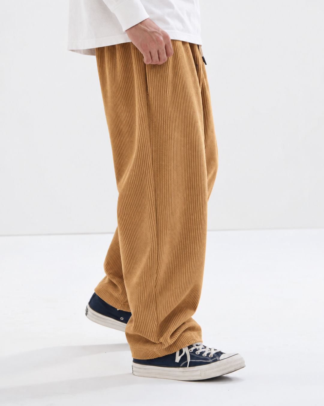 CORDUROY WIDE PANTS W1964