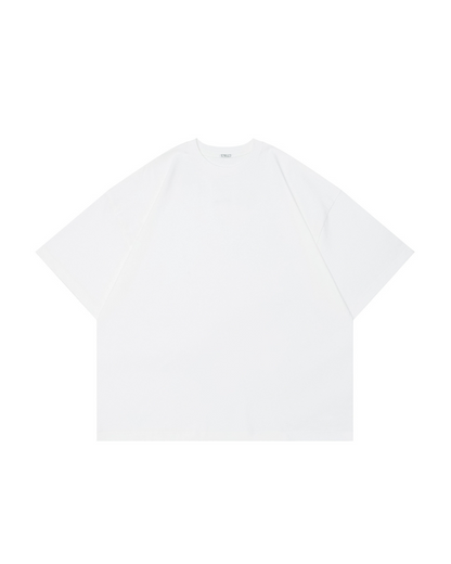 OVERDYED COTTON OVERSIZED T‑SHIRTS W1456