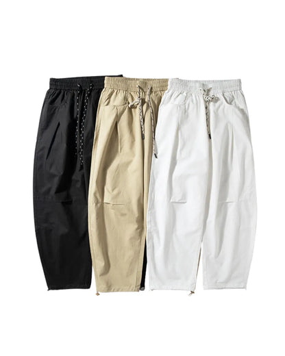 LOOSE TUCK EASY CHINO PANTS W1738