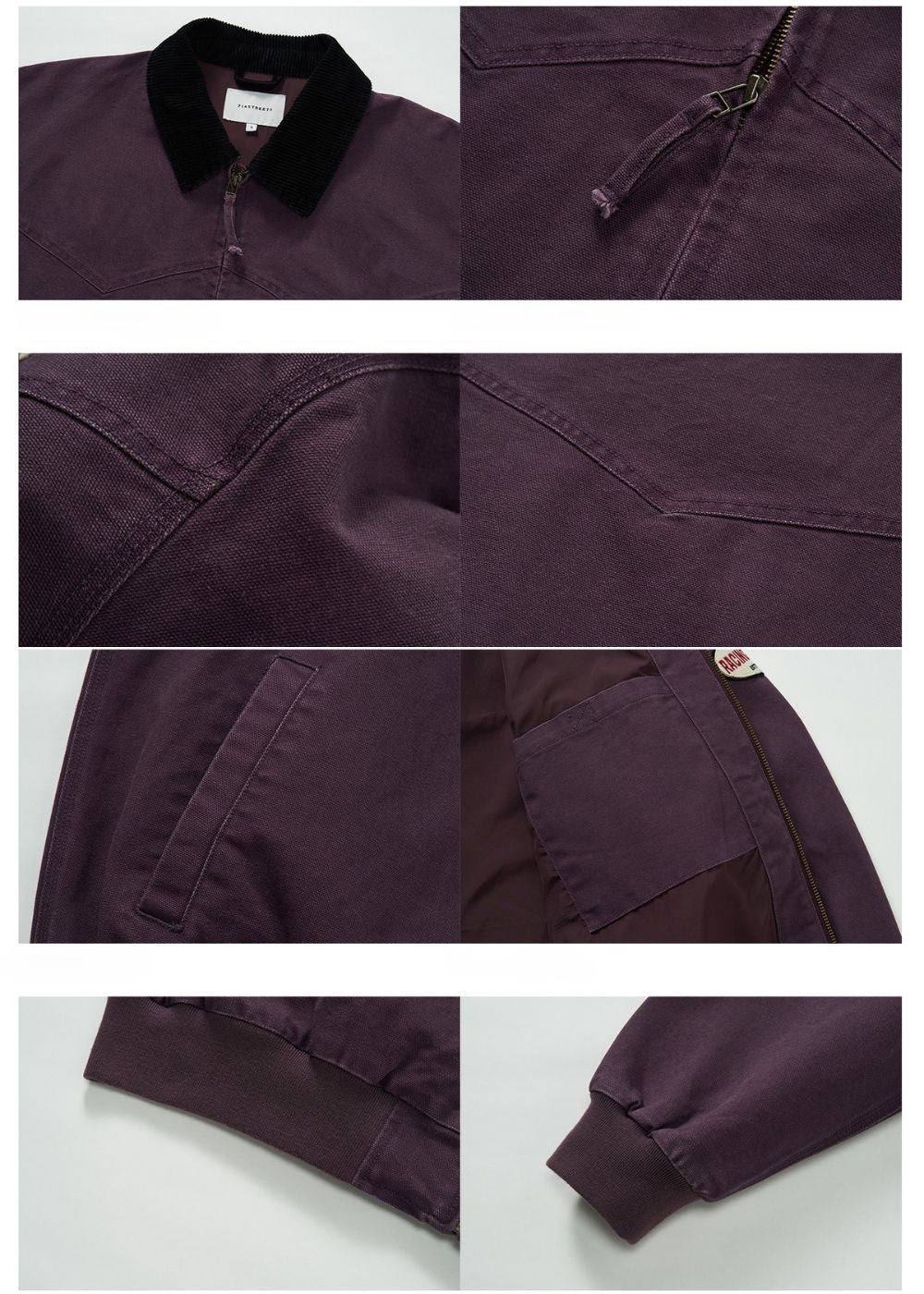 COTTON CORDUROY COLLAR JACKET W1519