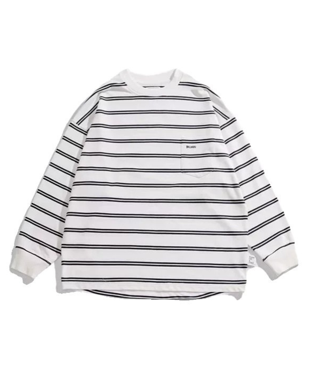 STRIPED LONG SLEEVE T-SHIRT W1401