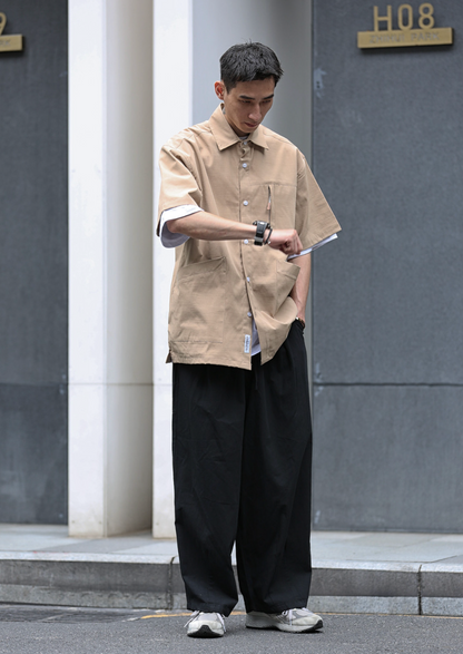 RELAX WIDE CHINO PANTS W374