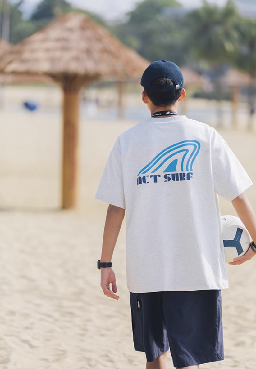 ACT SURF  PRINT T-SHIRTS W429