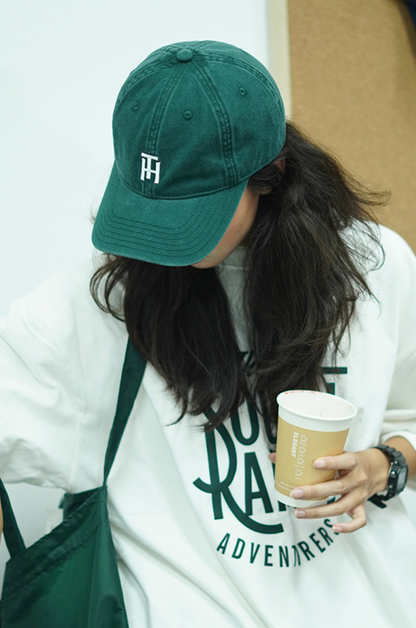 THE HOBOO TH LOGO TWILL CAP W475