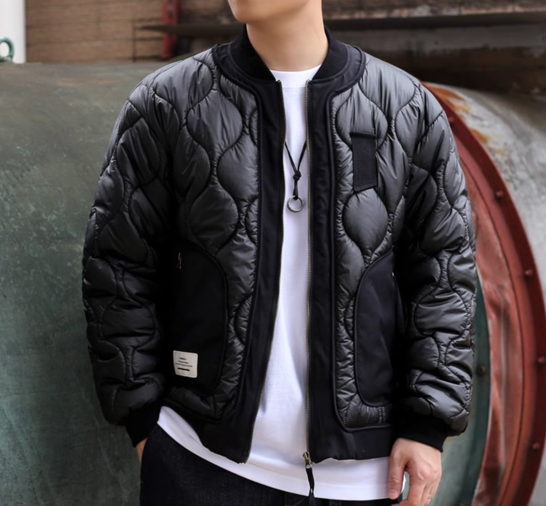 QUILTED LIGHTWEIGHT FLIGHT JACKET W792