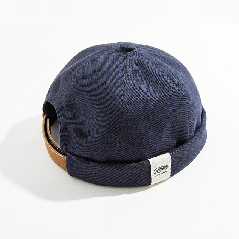 FRENCH STYLE DENIM SAILOR CAP W894