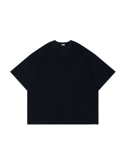 OVERDYED COTTON OVERSIZED T‑SHIRTS W1456