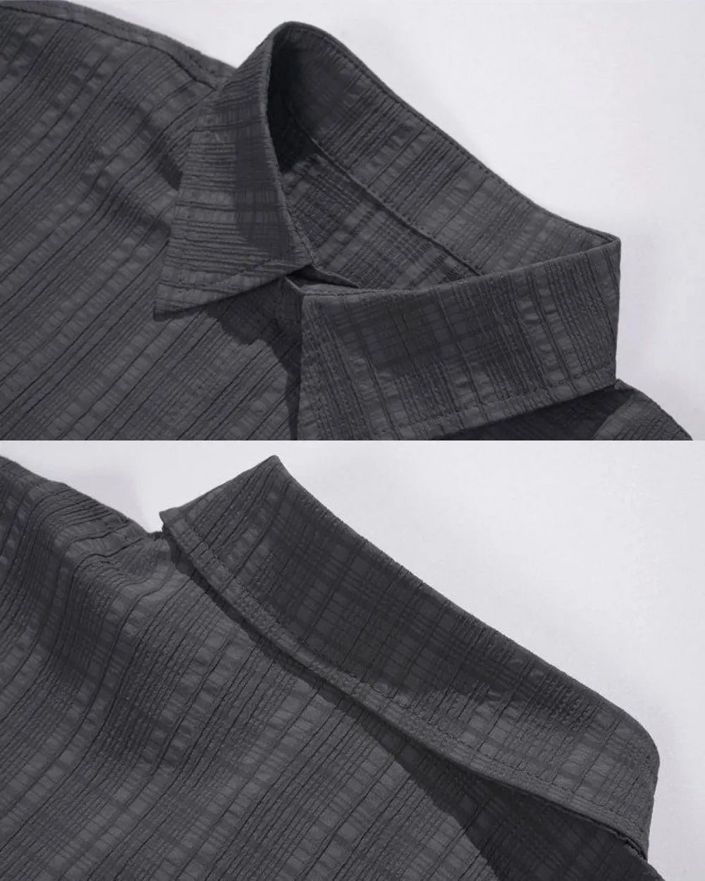 STRIPED LOOSE SHIRTS W1763