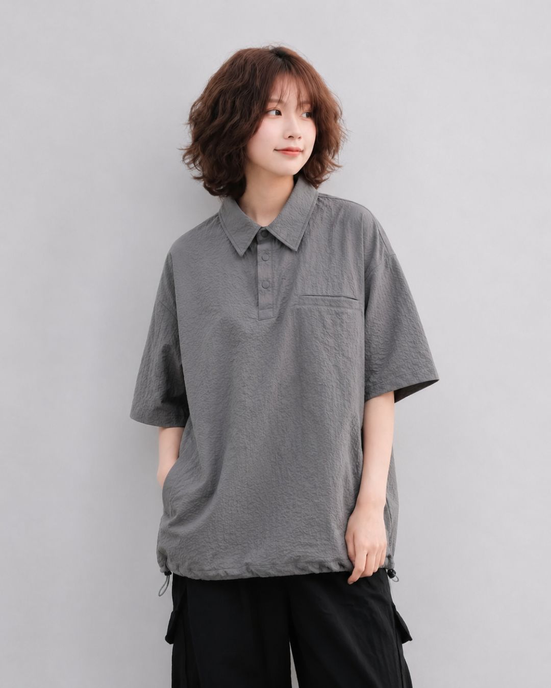SEERSUCKER POLO SHIRTS W1621 – WGONG