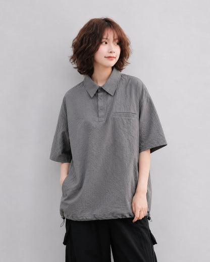 SEERSUCKER POLO SHIRTS W1621