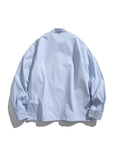 FISHERMAN STRIPE SHIRTS W1624