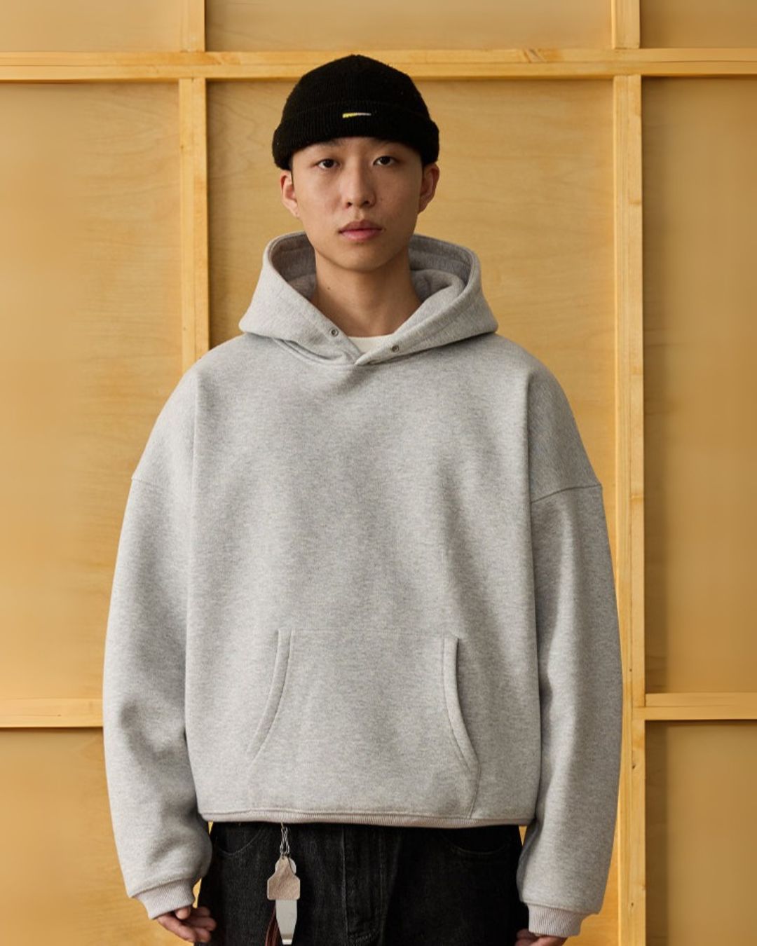 HEAVYWEIGHT DOUBLE-LAYER HOODIE W1472