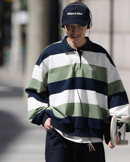 BORDER RUGBY POLO SWEATSHIRT W1496