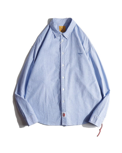 EMBROIDERED LONG SLEEVE SHIRT W1022