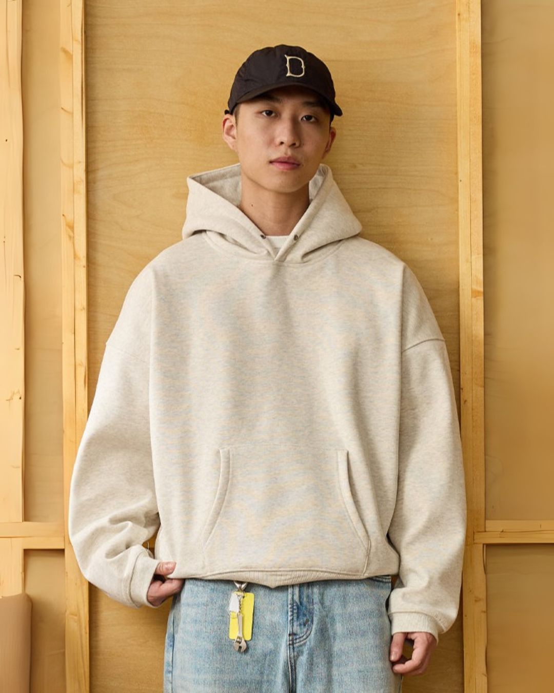 HEAVYWEIGHT DOUBLE-LAYER HOODIE W1472