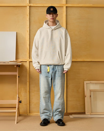 HEAVYWEIGHT DOUBLE-LAYER HOODIE W1472