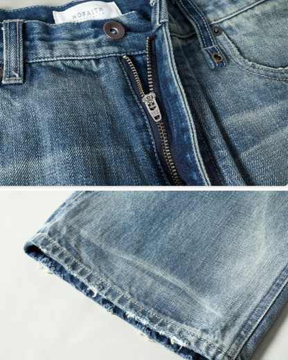 VINTAGE WIDE DENIM PANTS W1468