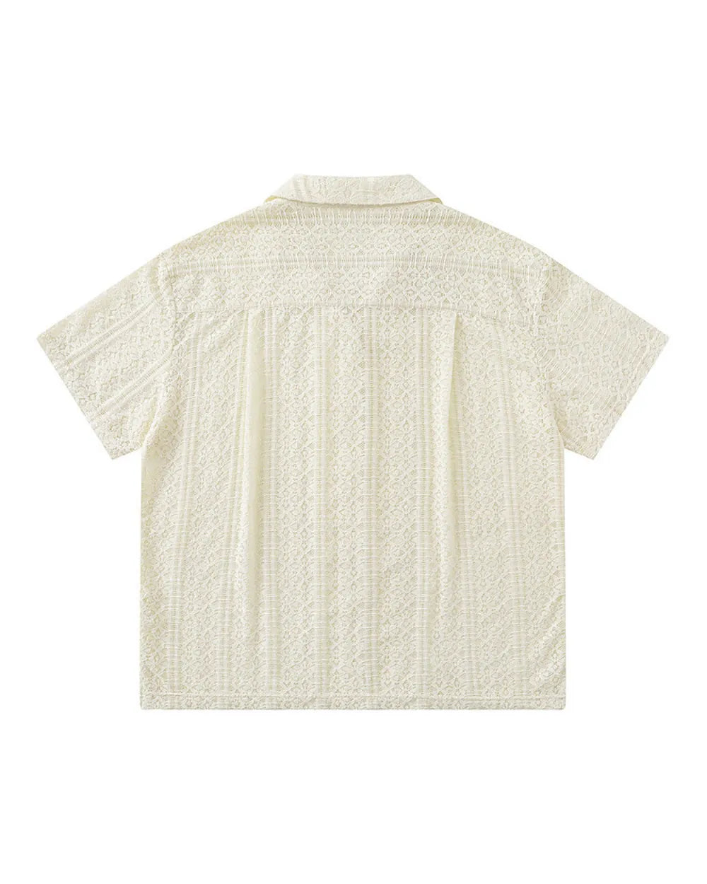 MESH OPEN COLLAR SHIRTS W1682