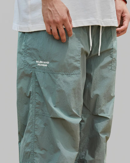 NYLON PARACHUTE CARGO PANTS W1684