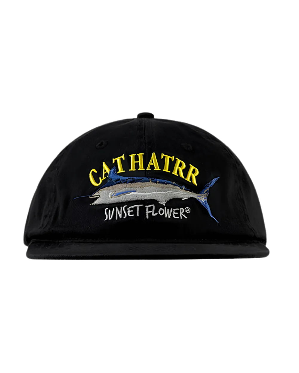 EMBROIDERY FISH CAP W1694
