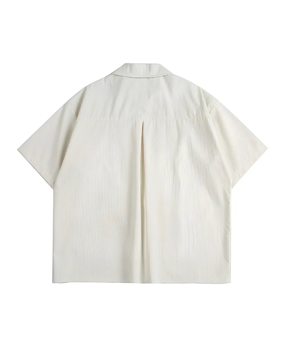 STRIPE OPEN COLLAR SHIRTS W1791
