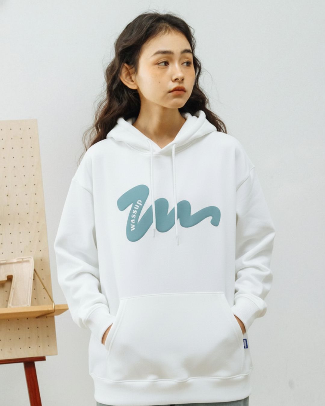 PAINT COLOR HOODIE W1363