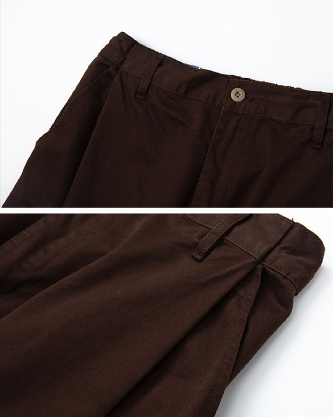WIDE TAPERED PANTS W1557