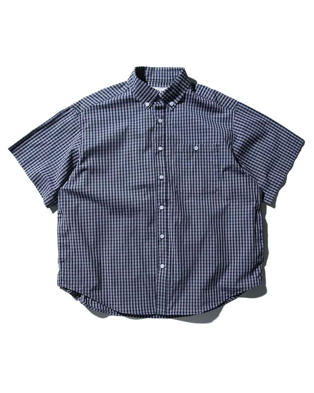 SHORT SLEEVE CHECKED SHIRTS W1668