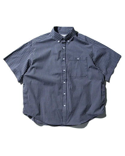 SHORT SLEEVE CHECKED SHIRTS W1668