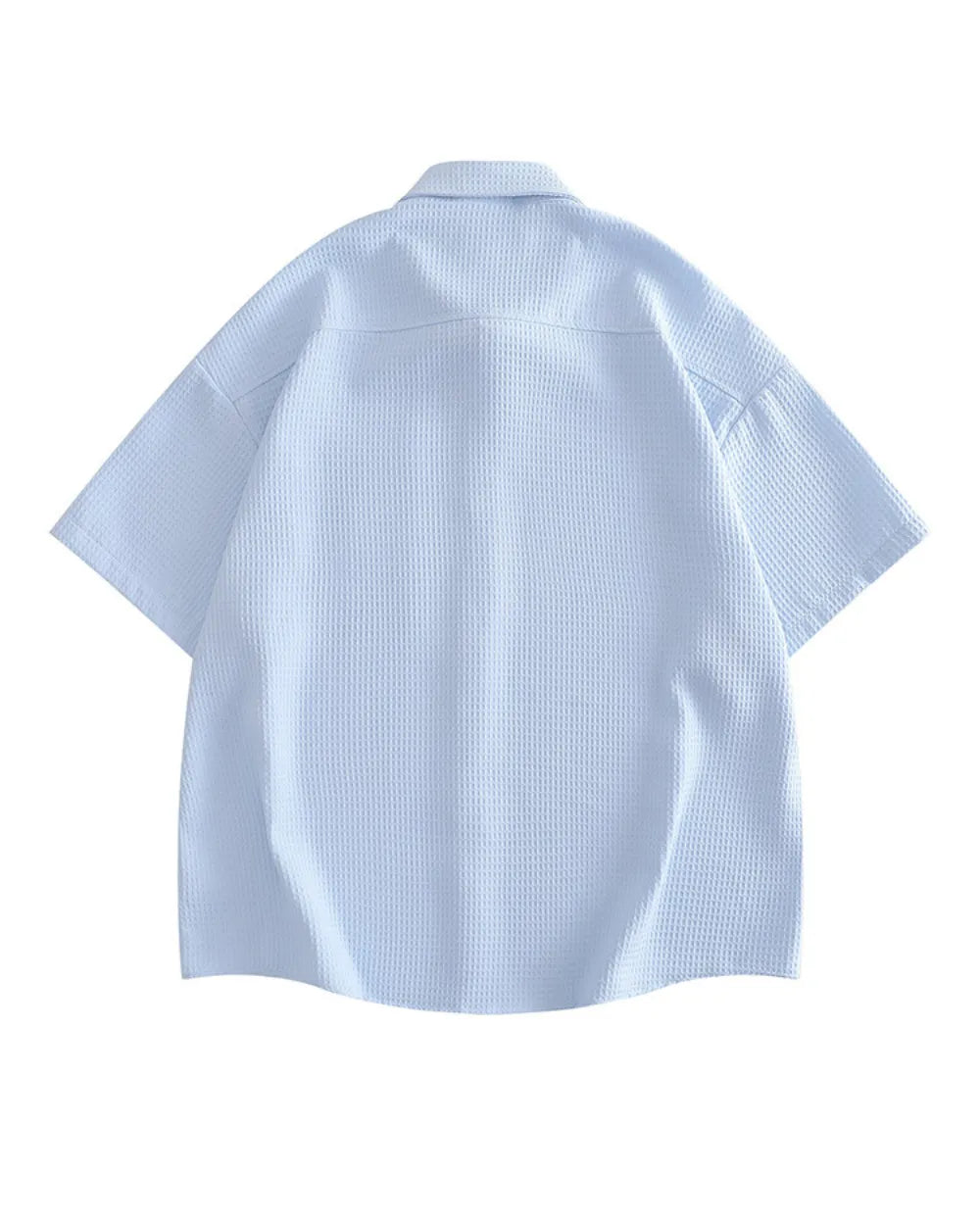 WAFFLE LOOSE SHIRTS W1658