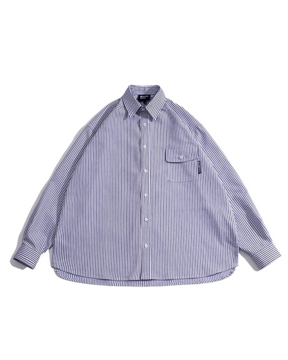 STRIPE OVERSIZED SHIRTS W1469