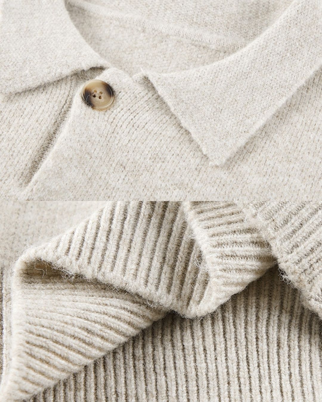 SOFT TOUCH COLLAR KNIT W1512