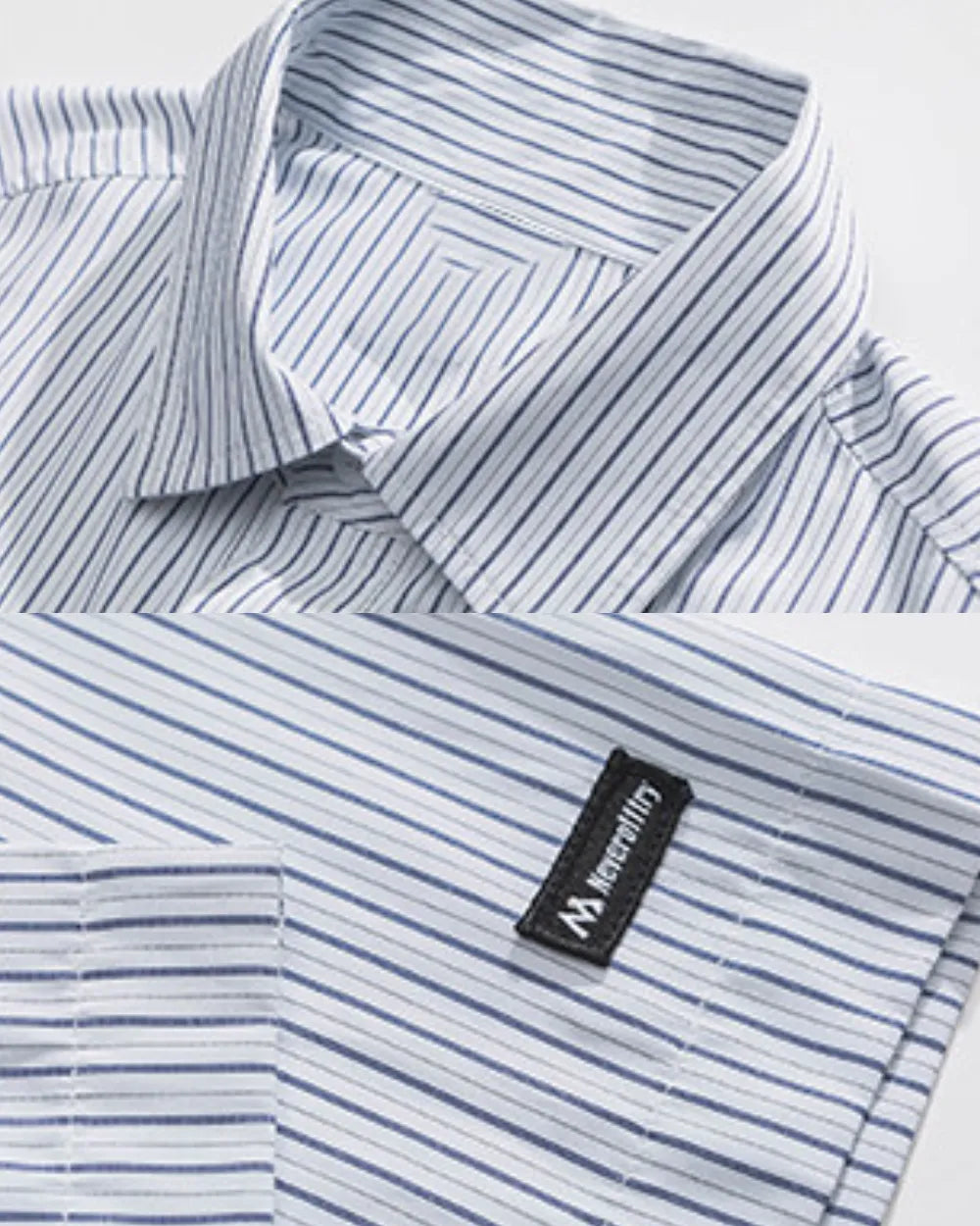 STRIPE SHORT SLEEVE SHIRTS W1754