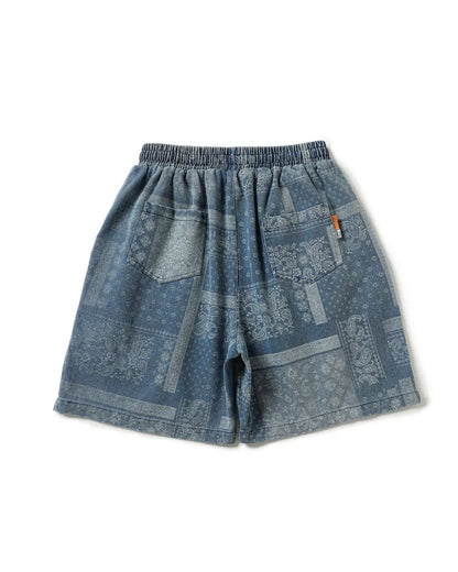 VINTAGE PAISLEY SHORTS W1704
