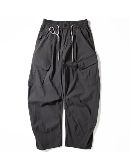 NYLON STRETCH CARGO PANTS W1726