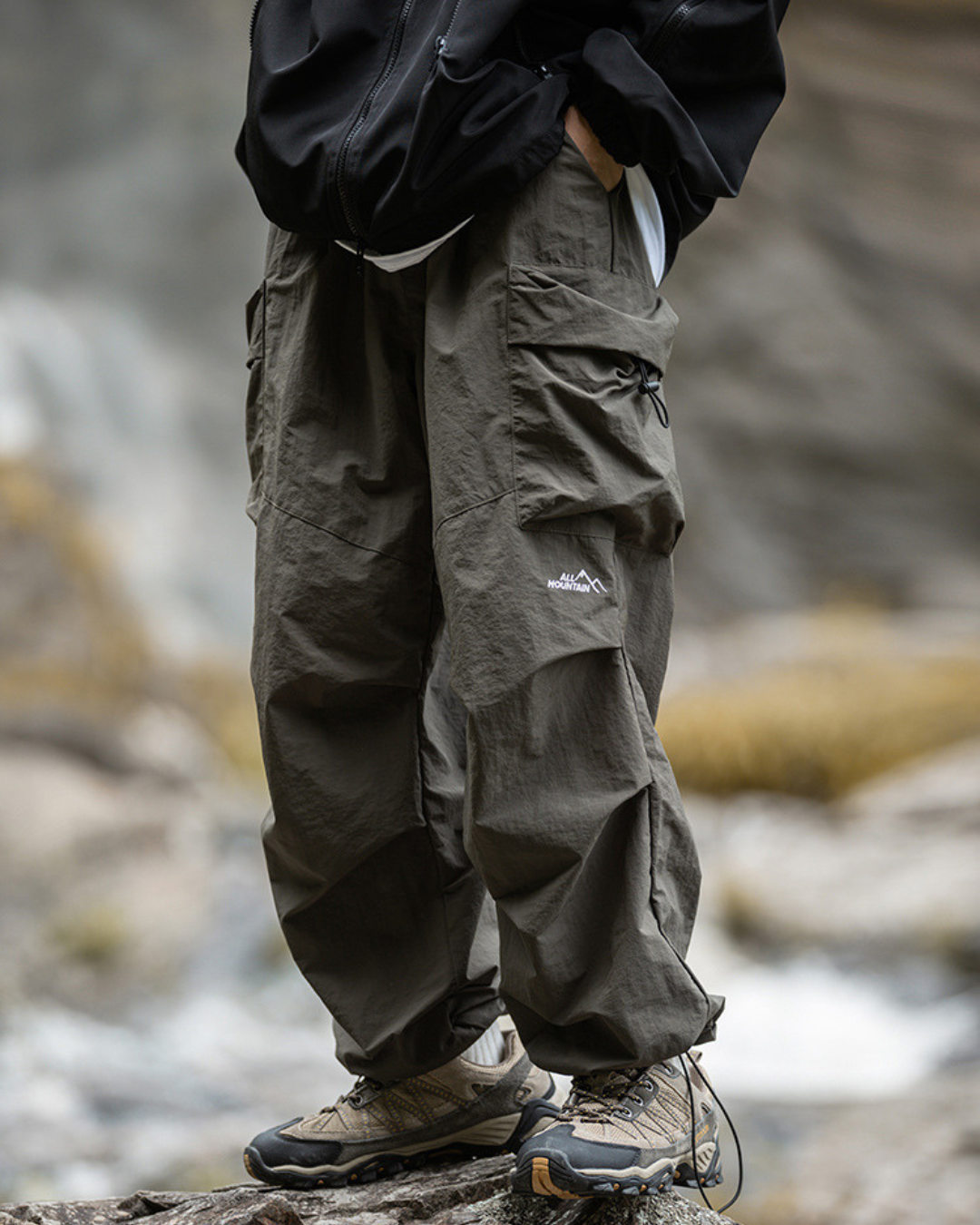 CARGO PARACHUTE PANTS W1403