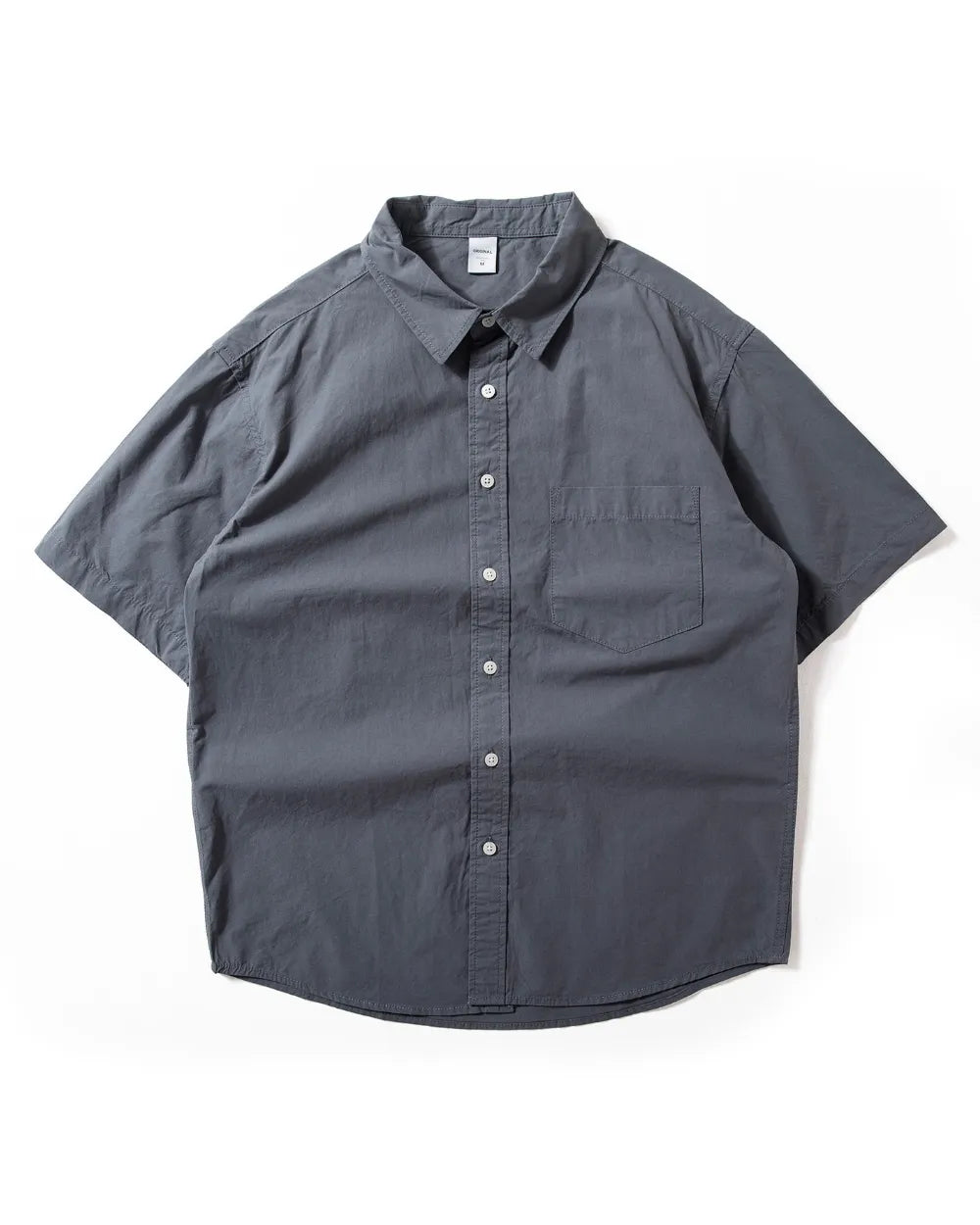 SOLID LOOSE SHIRTS W1739