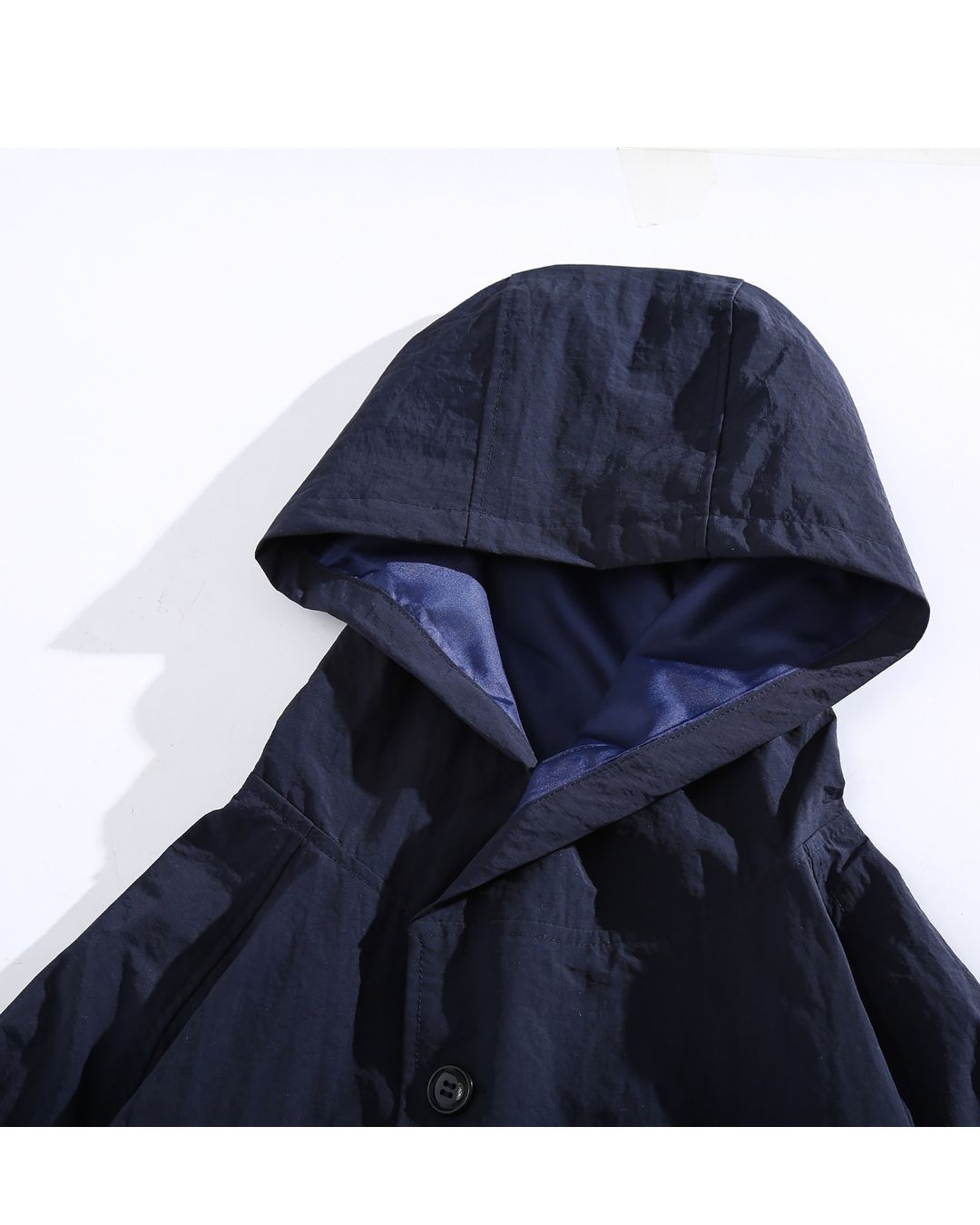 WGONG RETRO SIMPLE HOODIE W694 ネイビー RETRO SIMPLE HOODIE W694 – WGONG