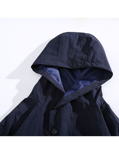 RETRO SIMPLE HOODIE W694