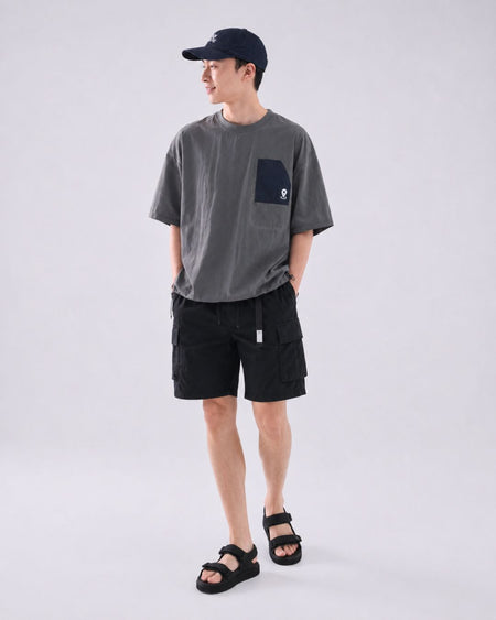 BELTED CARGO SHORTS W1654