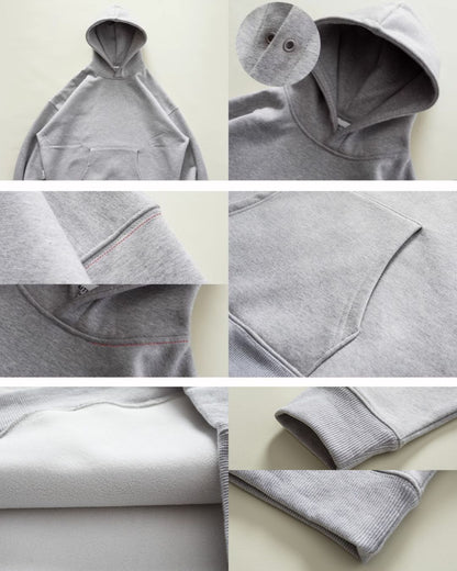 HEAVYWEIGHT DOUBLE-LAYER HOODIE W1472