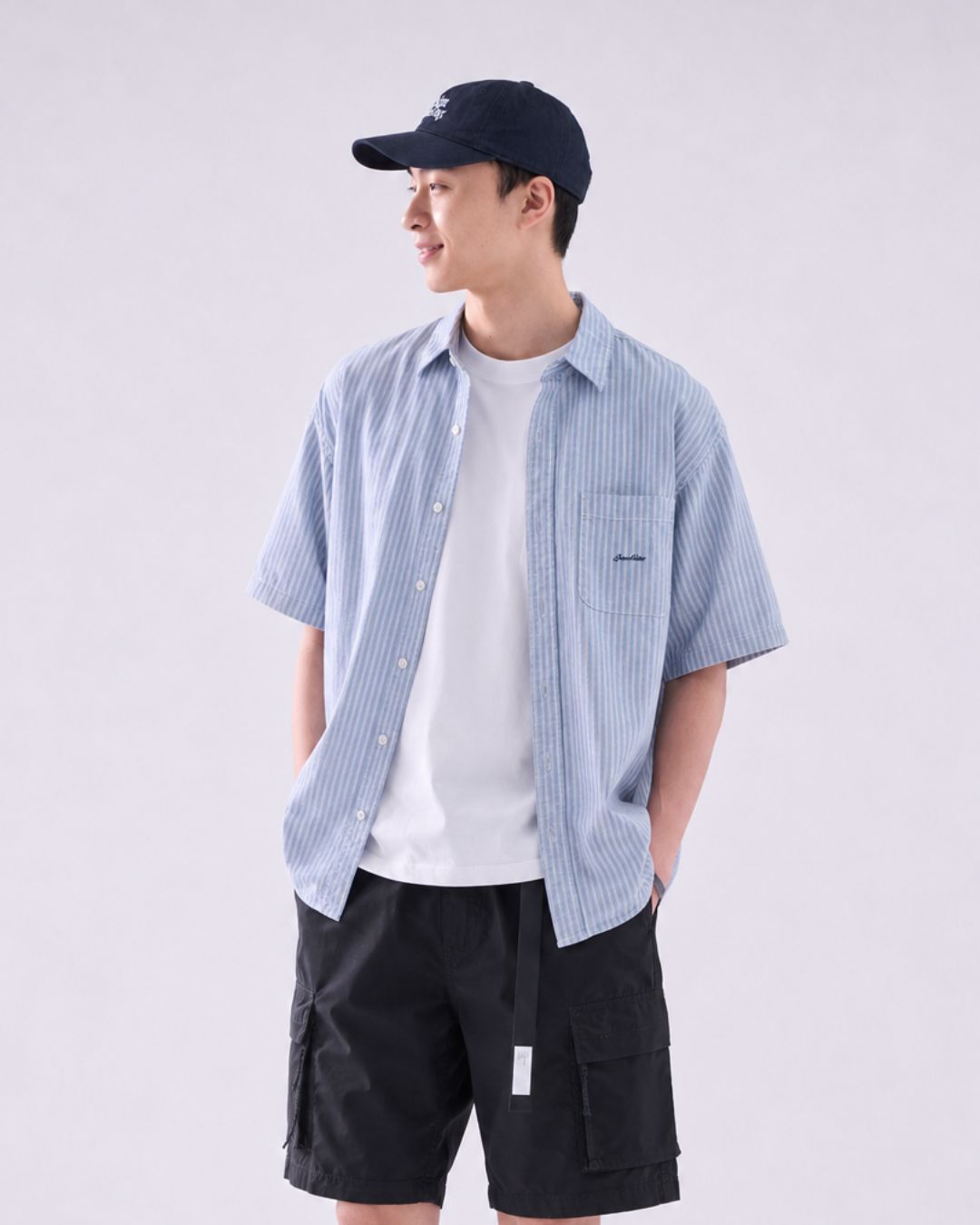 COTTON STRIPE SHIRTS W1620